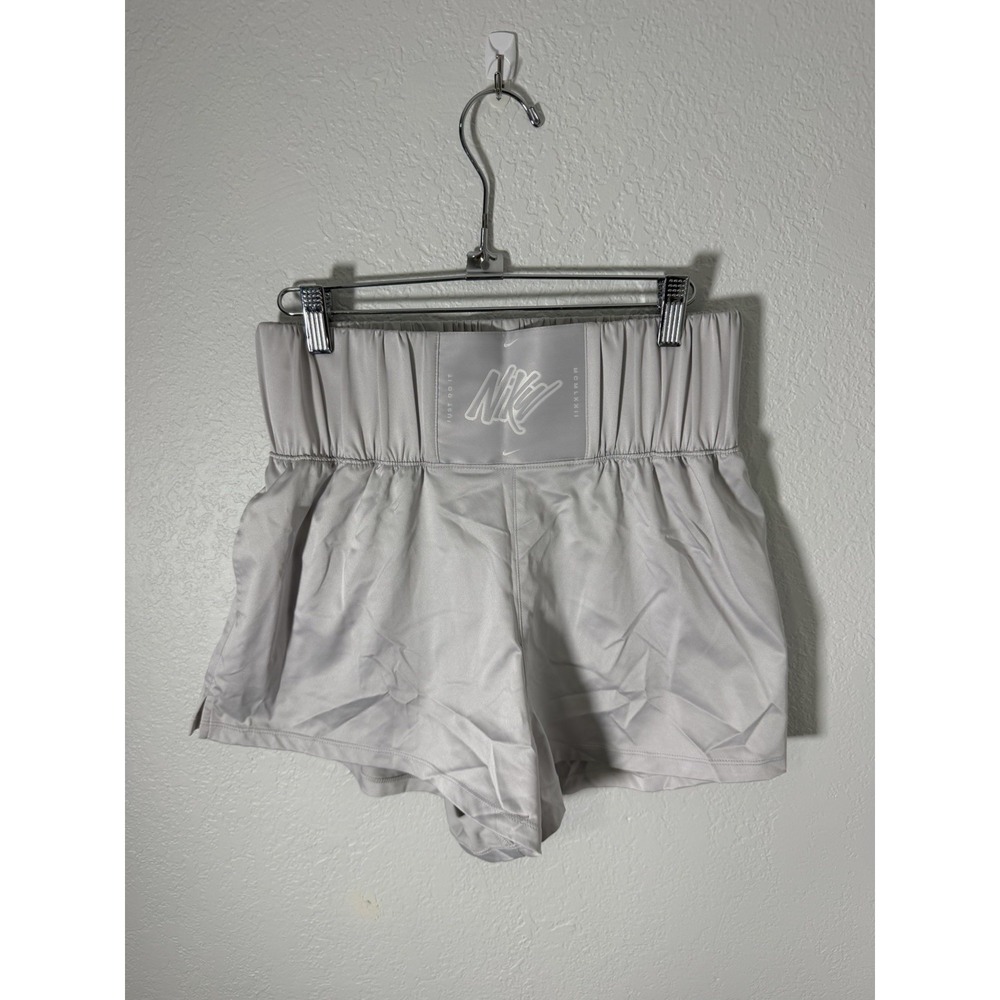 Nike Women's Sz M Boxing Dry Knockout Training Dri Fit  Shorts AQ7893-078 ~Gray~